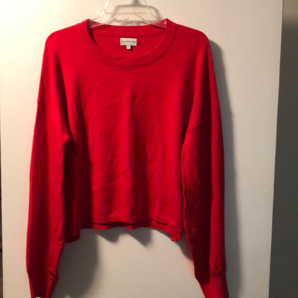 Red sweater